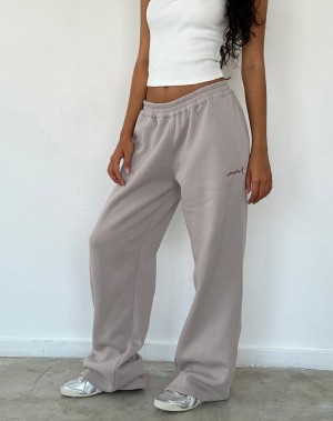 Women's Motel Rocks Loose Joggers Light Brown | WMU8528OP