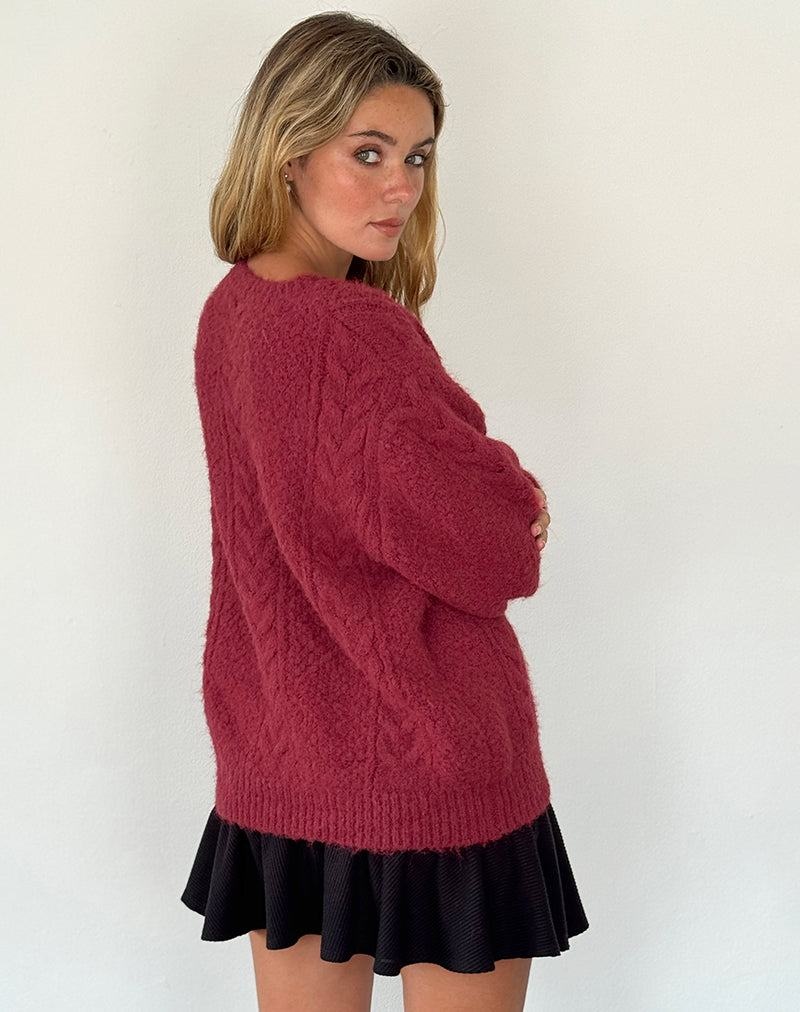 Women's Motel Rocks Aceso Cardigan Red | JLJ2264JW