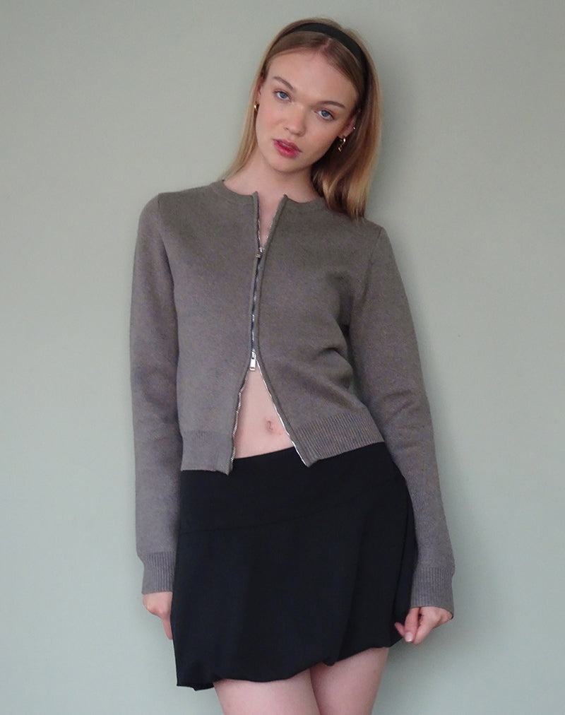 Women's Motel Rocks Alniyat Long Sleeve Cardigan Grey | LJY83100PZ