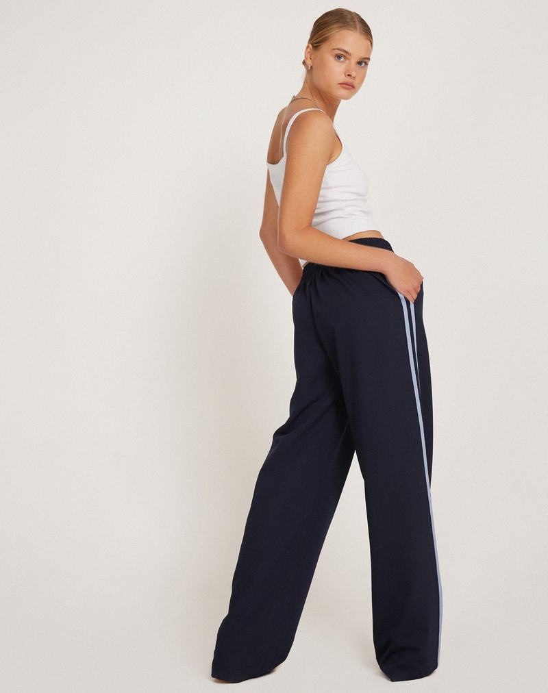 Women's Motel Rocks Bennett Trouser Joggers Navy | ZQV944RW