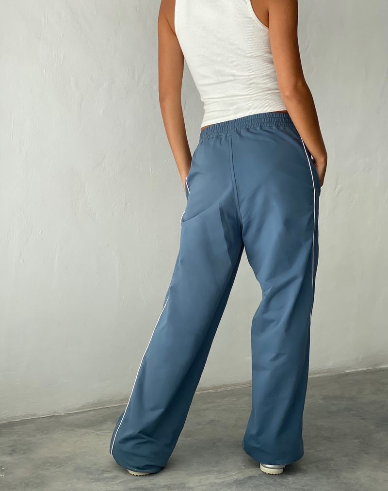 Women's Motel Rocks Benton Wide Leg Joggers Blue | JOU52ZF