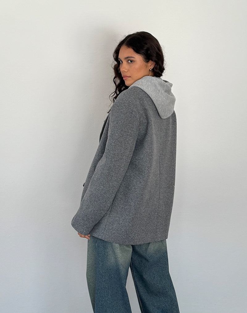 Women's Motel Rocks Binaiya Oversized Blazers Grey | TOS621VZ