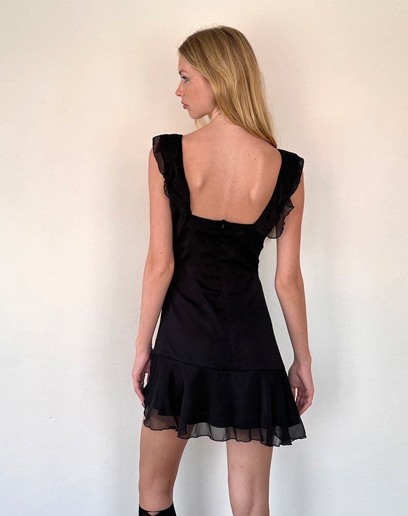 Women's Motel Rocks Binita Mini Dress Black | XXN458KD