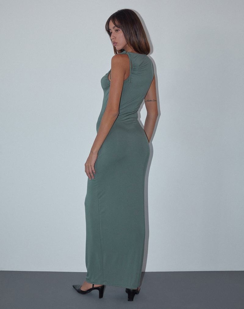 Women's Motel Rocks Elinor Maxi Dress Green | HFT262ZA