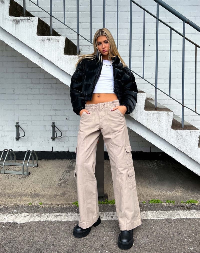 Women's Motel Rocks Hansa Cargo Trousers Grey | RET779FT