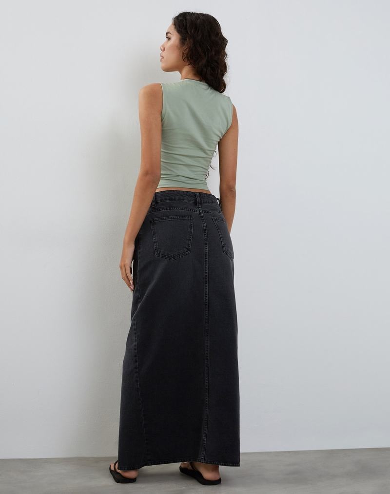 Women's Motel Rocks Jinsu Cropped Tops Green | JOI5428HC