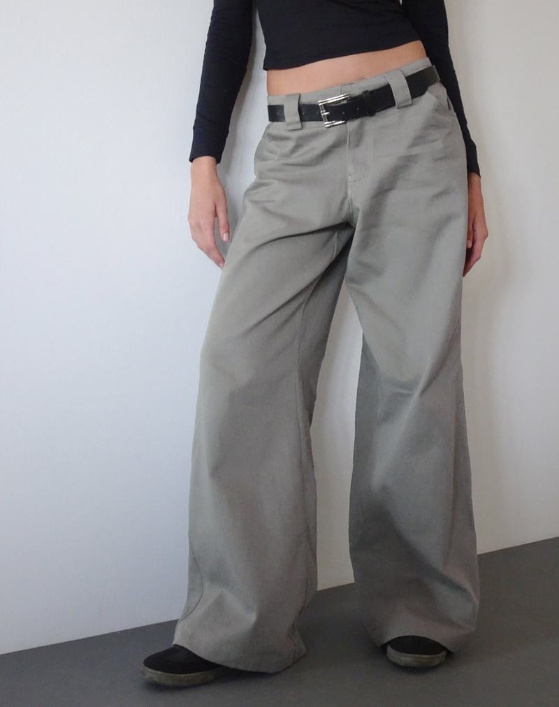 Women's Motel Rocks Kaomy Wide Leg Trousers Green | AZE7610AO