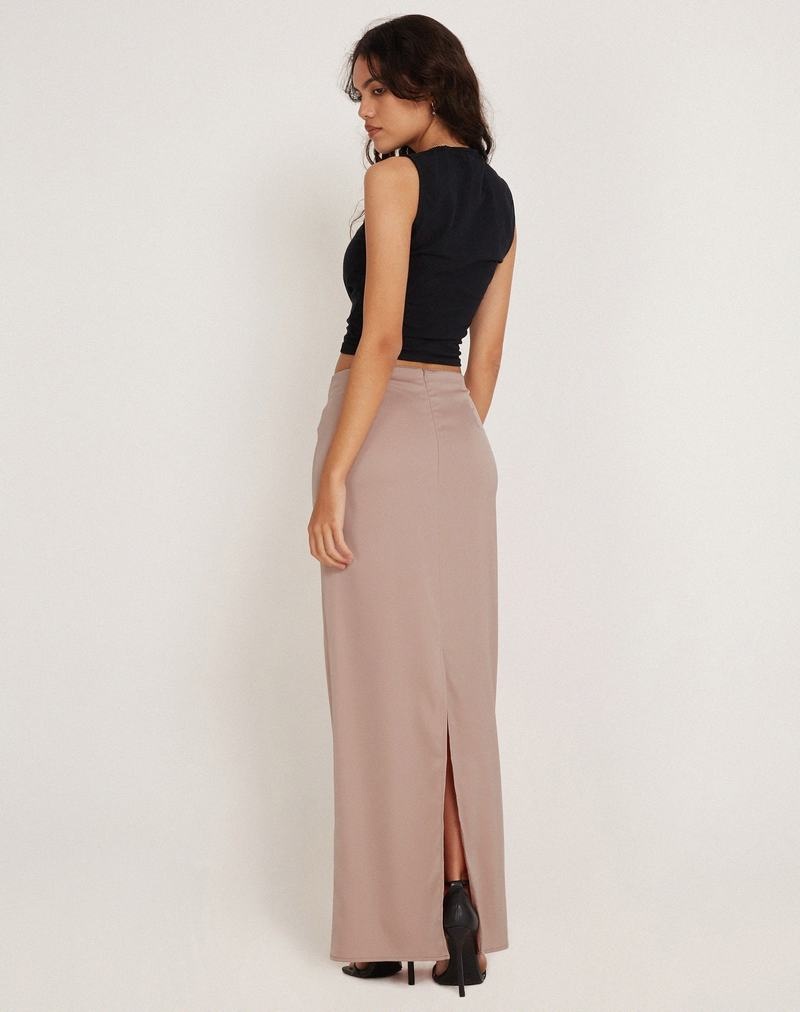 Women's Motel Rocks Layla Maxi Skirts Pink | TPO8742TD