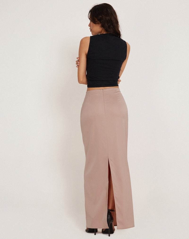 Women's Motel Rocks Layla Maxi Skirts Pink | TPO8742TD