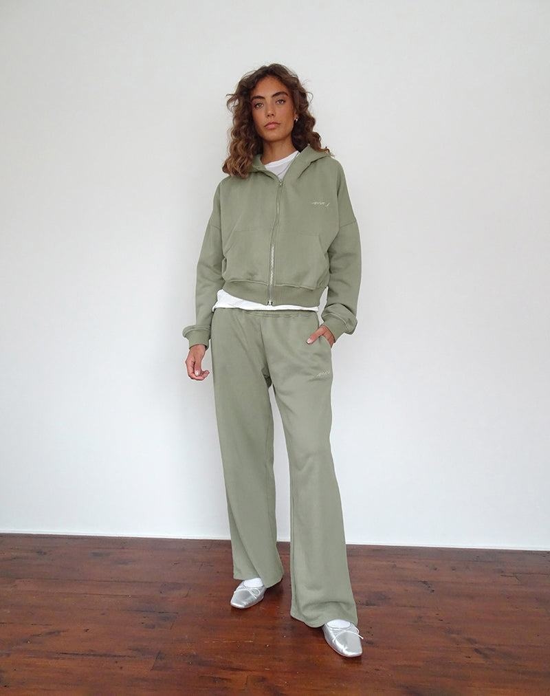 Women's Motel Rocks Loose Joggers White | FKY4919OD