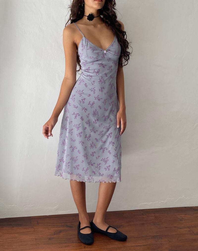 Women's Motel Rocks Rohaya Midi Dress Purple | GGJ6792QN