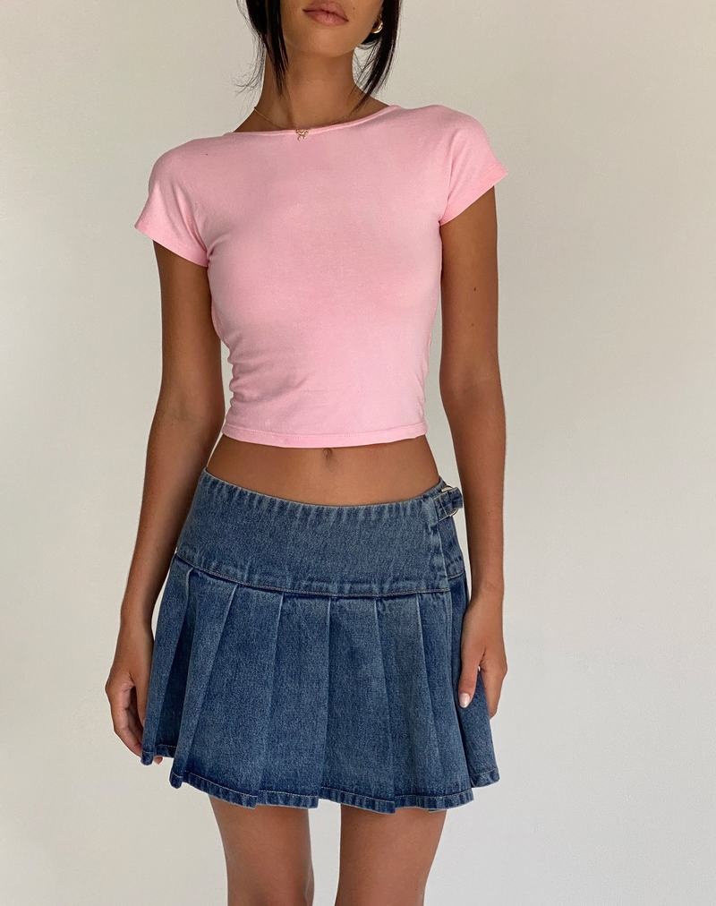 Women's Motel Rocks Xiwang Cropped Tops Pink | ARG9784SK